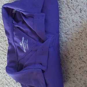 Ladies purple polo athletic